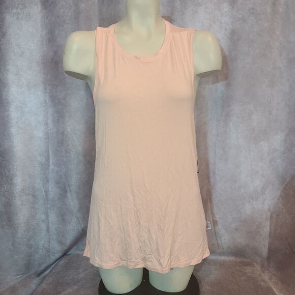 Laundry Pink Twist Back Tank Top Size Large - Picture 2 of 4
